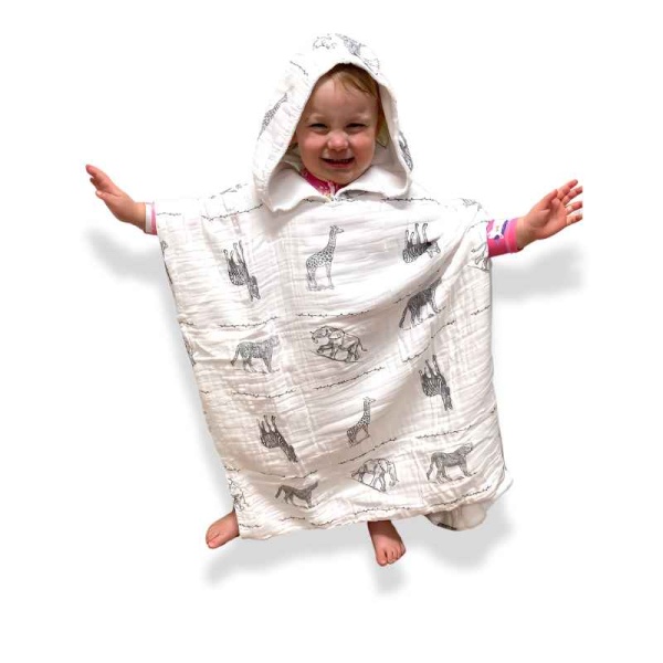 Cheeky Large Hooded Bath Towel For Toddler